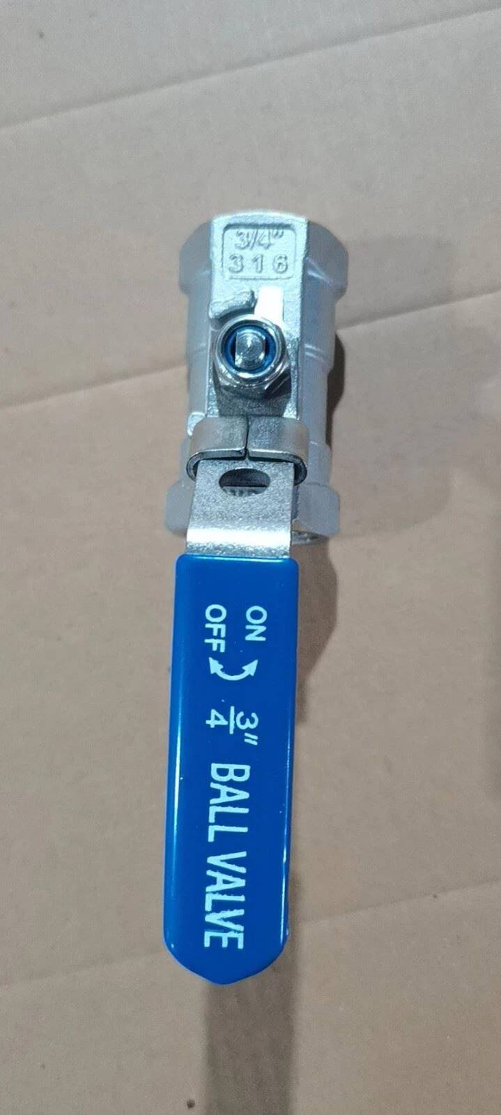 스테인레스 스틸 1pc 스레드 볼 밸브